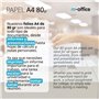 Lot de 5000 feuilles A4 80 g Papier multifonction pour imprimante jet laser A4 Feuilles A4 210 x 297 mm Idéal pour le bur
