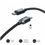Câble USB-C vers USB-C Subblim OPTIMUS Noir 1 m