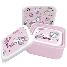 NERTHUS FIH 1326 Boîtes alimentaires empilables pour enfants