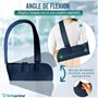 OrtoPrime Echarpe Bras Gauche et Droit BILATÉRALE - Porte Bras et Épaule - Immobilisation du Bras et de l’Épaule CONFORT - Maint