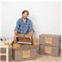 packer PRO Pack Déménagement Eco, 5 Cartons Déménagement 600 x 400 x 400 mm, 10 Cartons Déménagement 430 x 300 x 250 mm, Ruban A
