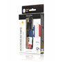 Qpractiko - Tire-bouchon Professionnel à Spirale en Téflon | Tire Bouchon Vin Drapeau France | Ouvre Bouteille de Vin, Coupe Cap