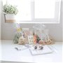RAYLU PAPER - Lot de 100 sacs en cellophane transparents avec fermeture auto-adhésive, sachets en plastique pour cadeaux d'anniv