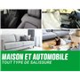 EQM - ECO-113 - Nettoyant Sièges Textile et Alcantara de Voiture - 500 ML - Tissu, Cuir et Alcantara - Élimine les taches et les