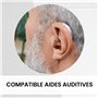 SPC Comfort Volume Pro – Téléphone Fixe Senior avec Grandes Touches, Sonnerie très élevée et écran éclairé | Amplificateur d’App
