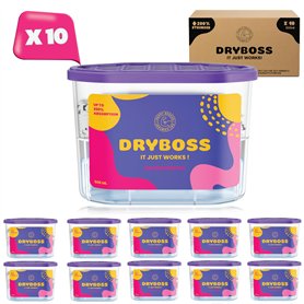 DRYBOSS Pack X 10 Absorbeur D'humidité - Anti Humidité Maison