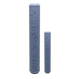Lot de 2 rouleaux de texture pavés rectangulaires pour argile polymère