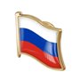 LAVALINK 1pc Drapeau Russe Pin Badge en Métal Émail Épinglette Broche Russe De Drapeau Insignes Nouveauté Accessoires