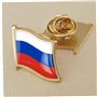 LAVALINK 1pc Drapeau Russe Pin Badge en Métal Émail Épinglette Broche Russe De Drapeau Insignes Nouveauté Accessoires