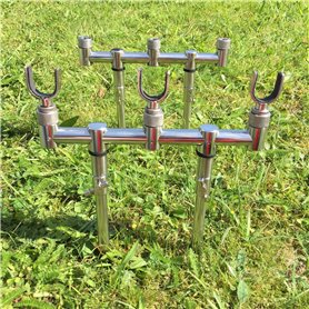 Neuf Goal Post de barres de Buzz – 20–35 cm 4 x berge + 3 U repose de pêche à la carpe