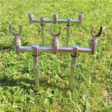 Neuf Goal Post de barres de Buzz – 20–35 cm 4 x berge + 3 U repose de pêche à la carpe
