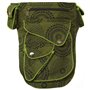 Sac banane de voyage en coton - Little Kathmandu - Vert - Taille Unique