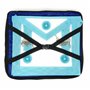 ipl Sac à bandoulière léger maçonnique pour tablier MM/WM, blanc, taille unique