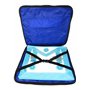 ipl Sac à bandoulière léger maçonnique pour tablier MM/WM, blanc, taille unique