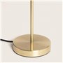 LEDKIA LIGHTING - Lampe à Poser Métal et Verre Klimt | Design Classique 1920s | Compatible Ampoule LED E27 | Utilisation Intérie