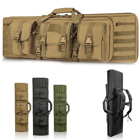 QIANMEI Sac à Fusil Souple Sacs À Pistolet for Fusils Tactiques