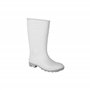 Botte de Travail Étanche | Haute de Sécurité S 4 | Couleur Blanche | Pointure 38 | Embout en Acier | Fabriquée en PVC Nitrile