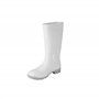 Botte de Travail Étanche | Haute de Sécurité S 4 | Couleur Blanche | Pointure 38 | Embout en Acier | Fabriquée en PVC Nitrile