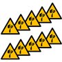Becral - Autocollant de découpe / panneau triangle W022 homologué