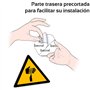 Becral - Autocollant de découpe / panneau triangle W022 homologué, ASR A1.3, DIN EN ISO 7010 polyester jaune noir (50 mm - 10 pi