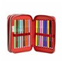 Pochette crayons Spider-Man Bleu 12,5 x 6,5 x 19,5 cm