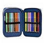 Pochette crayons The Avengers Noir 12,5 x 6,5 x 19,5 cm