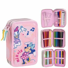 Pochette crayons Minnie Mouse Rose 12