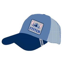 Cerdà Disney Lilo et Stitch Casquette de Baseball - 100% Coton - Taille réglable - Motif Stitch - Bleu