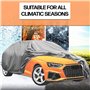 Bache Voiture Exterieur Grand Universel Compatible avec Divers modeles de Grandes Voitures telles Que Les Voitures familiales Mi