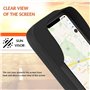 Xperoalvel Support Telephone Scooter Moto Etanche Compatible avec Les Smartphones jusqu'a 7,5" Fixation Sure et Stable au retrov