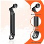 Xperoalvel Support Telephone Scooter Moto Etanche Compatible avec Les Smartphones jusqu'a 7,5" Fixation Sure et Stable au retrov