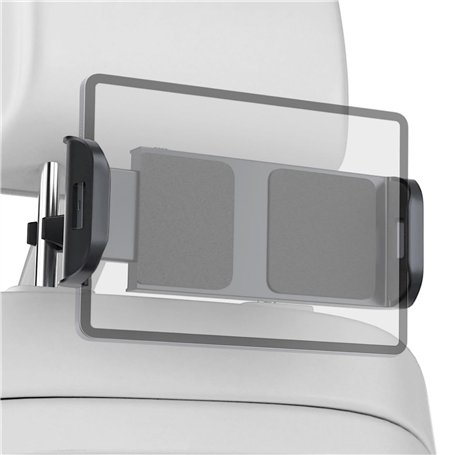 Support Tablette appuie Tete Voiture Nouveau Design reglable Rotation 360º Installation Facile sans Outils Compatible avec Les t