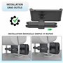 Support Tablette appuie Tete Voiture Nouveau Design reglable Rotation 360º Installation Facile sans Outils Compatible avec Les t