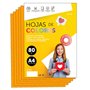 Papier A3 Couleur - Feuilles A3 80g Pour Imprimante Jet d'Encre et Laser