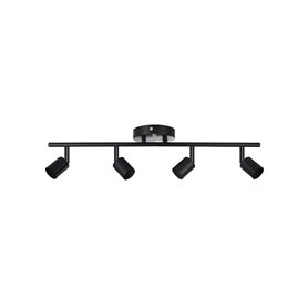 Watio Wave B1264678 Projecteur quadruple noir
