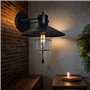 TECNOLUX EURO - LAMPE LUMINEUSE ANCIENNE VIEILLE EUROPEENNE AVEC COUVERCLE EN MAILLE DE FIL, BASE E27 Ø270 MM POUR CUISINE DOMES
