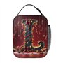 Sac à déjeuner réutilisable avec imprimé L pour homme et femme, sac fourre-tout isotherme pour le travail, le pique-nique, les v
