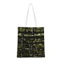 KOUUIP Sac fourre-tout en toile avec imprimé camouflage numérique pour femme