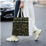 KOUUIP Sac fourre-tout en toile avec imprimé camouflage numérique pour femme, sac de plage, sac à courses, sac à bandoulière, ré