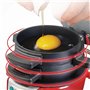 Presse à hamburger commerciale,machine à sandwich double petit-déjeuner avec revêtement antiadhésif amovible et lavable,complète