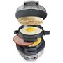 Presse à hamburger commerciale,machine à sandwich double petit-déjeuner avec revêtement antiadhésif amovible et lavable,complète