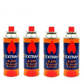 Iber Lot de 4 cartouches de gaz