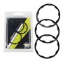 Elprico Entretoise de moyeu 1 mm + 1,5 mm + 2 mm, rondelle Robuste pour réglage du pédalier de vélo, Volant d'inertie, vélo de R