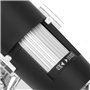 Microscope électronique, caméra de microscope numérique, 30W 1600X USB 5 V DC, microscope à LED, microscope à main HD avec suppo