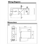 DC 24V AC 24 240V Mini relais de temporisation de mise hors tension avec 7 choix de fonctions 0 , 1 s à 100 h commutateur de rel