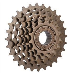 Demeras Pignon de Cassette de Roue Libre de vélo de Volant de vélo de Montagne 6 Vitesses 14T 28T Accessoire de Remplacement de