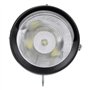 Phare de vélo en métal Vintage LED Super léger Phare de vélo avec visière Nuit équitation Phare Avant de sécurité pour vélo équi