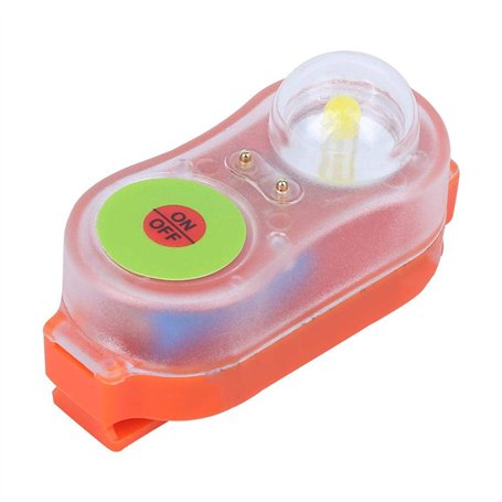 Leftwei Gilet de Sauvetage Lampe LED Lithium JHYD-I Eau de mer Lampe de Poche Auto-éclairante de Sauvetage Conspic