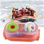 Leftwei Gilet de Sauvetage Lampe LED Lithium JHYD-I Eau de mer Lampe de Poche Auto-éclairante de Sauvetage Conspic