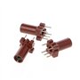VONGEE 20 Pcs Réglable Inducteur Shell Squelette Vide Noyau De Ferrite Aucune Bobine D'inducteur 25-100MHZ